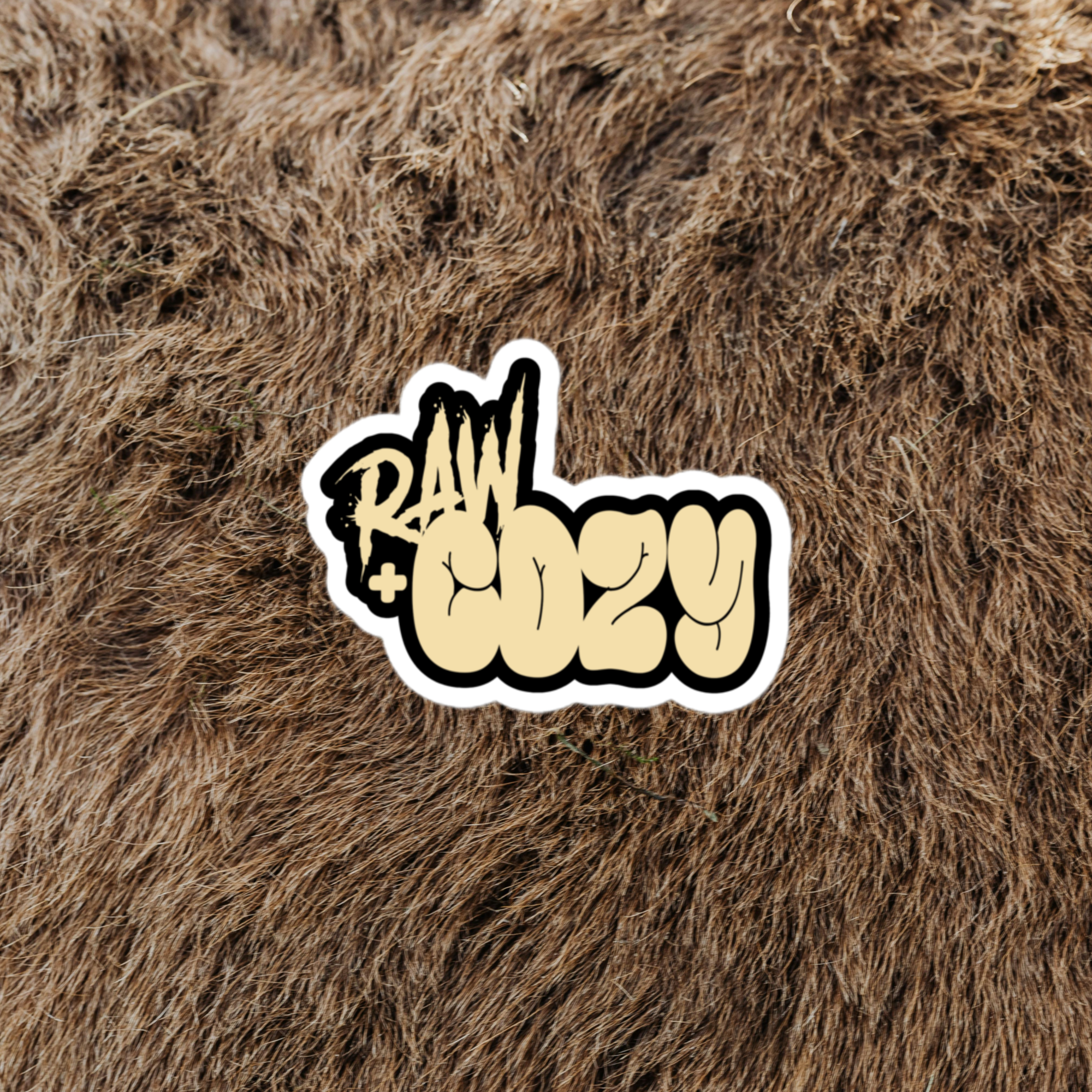 DONATION STICKER - RAW + COZY